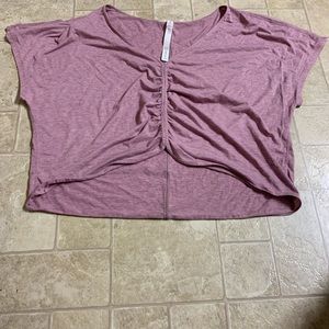 Lululemon crop tee